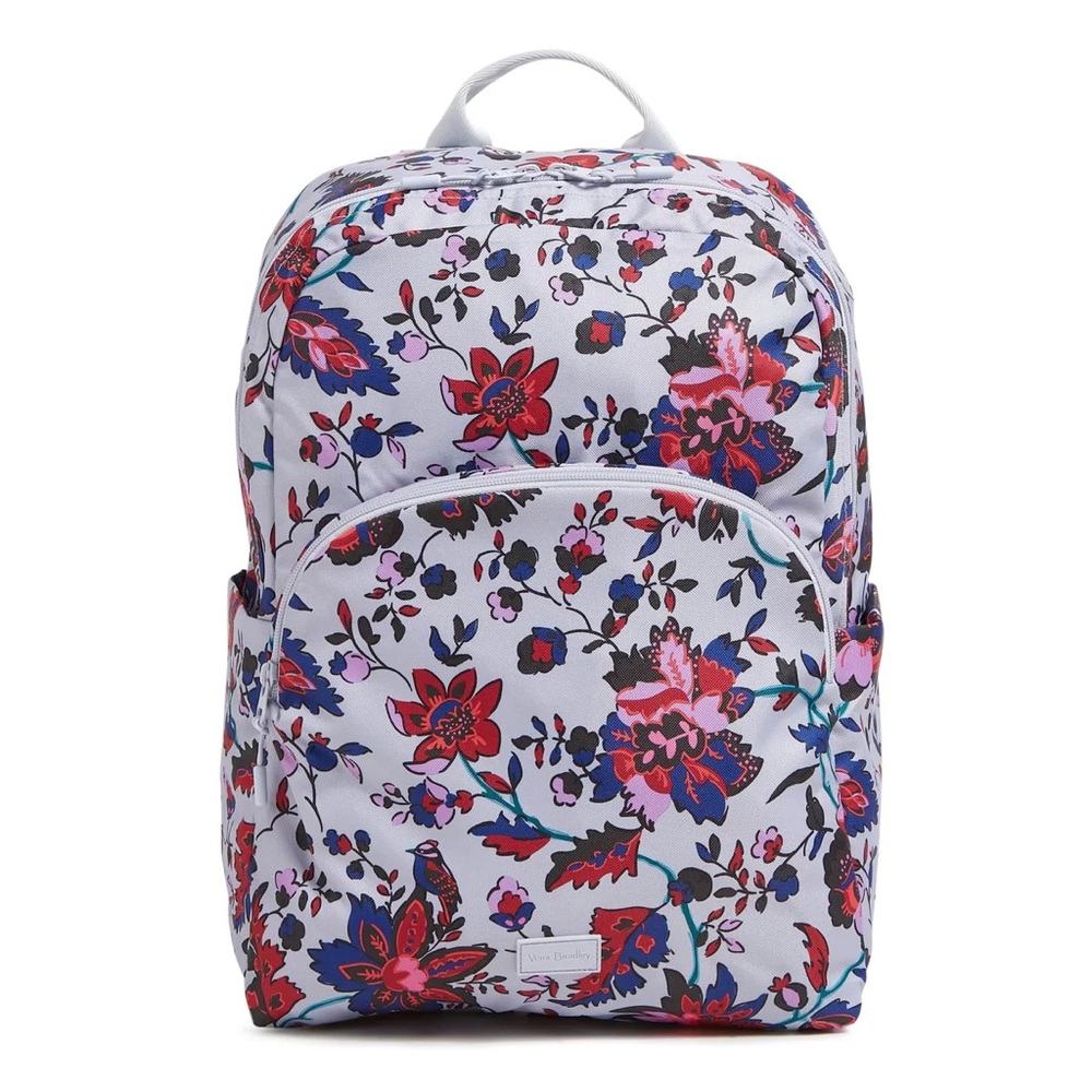 Vera Bradley Essential Large Backpack Vineyard Floral NEW